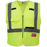 ID Card Pocket Work Vests Milwaukee Class 2 High Visibility Safety Vest
