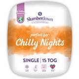 Slumberdown Chilly Nights 15 Tog Extra Warm & Thick White Duvet (200x135cm)
