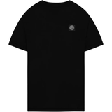 Stone Island Men T-shirts Stone Island Patch Logo T-shirt - Black