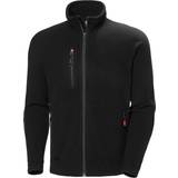 4XL Work Jackets Helly-Hansen Workwear Men's Oxford Fleece Jacket, Black