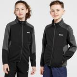 Hoodies Children's Clothing on sale Regatta Kids' Highton II Full Zip Fleece, Black