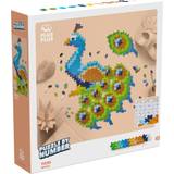 Plus Plus Classic Jigsaw Puzzles Plus Plus Puzzle By Number Peacock 800pcs 3931