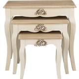 LPD Furniture Nesting Tables LPD Furniture Juliette of 3 Nesting Table