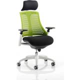 Green Office Chairs Flex Dynamic Synchro Tilt Task Office Chair