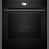 Single oven slide and hide Neff B64VS71G0B Grey, Black