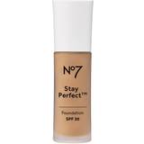 No7 Foundations No7 stay perfect foundation spf30 30ml warm sand