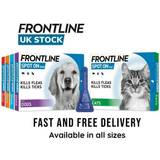 Frontline Cats Pets Frontline spot on for cat flea tick lice treatment