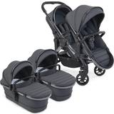 ICandy Sibling Strollers Pushchairs iCandy Peach 7 Twin