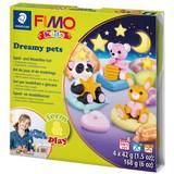 Polymer Clay on sale Staedtler Fimo Kids "Dreamy-Pets" Play and Modelling Set, Especially Soft Modelling Clay, exciting Child-Friendly Projects Promote fine Motor Ski