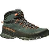 Green Hiking Shoes La Sportiva TX4 Mid GTX M - Carbon/Flame