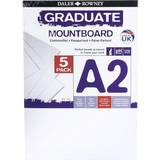 Canvas Daler Rowney Graduate Mountboard Packs A2 White