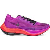 Quick Lacing System - Women Running Shoes Nike ZoomX Vaporfly NEXT% 2 W - Hyper Violet/Flash Crimson/Football Grey/Black