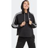 adidas Maternity Over-the-Head Hoodie - Black/White