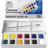 Water Based Paint Winsor & Newton Cotman Watercolours Sketchers' Pocket Set 13-pack