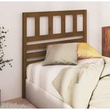 vidaXL honey brown, 96 Pine Bed Headboard