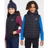 Zipper Padded Vests Children's Clothing PETER STORM Kids' Blisco Insulated Gilet, Black