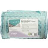 Flat Sheet Bed Linen Aidapt Gel Memory Foam Mattress Cover Blue (190x90cm)