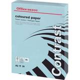 Office Depot Copy Paper Office Depot Coloured Paper Blue A3 80gsm Ream of 500