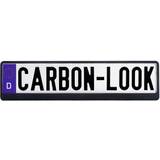 HP Autozubehör Parking Discs HP Autozubehör Carbonlook Kennzeichenhalter Carbon l