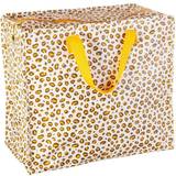 Yellow Storage Baskets Kid's Room Sass & Belle Natural Leopard Print Storage Bag