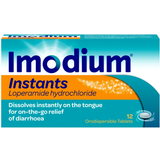 Diarrhea - Loperamid - Stomach & Intestinal Medicines Imodium Instants 12pcs Orodispersible Tablet