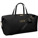 Detachable Shoulder Strap Weekend Bags Katie Loxton Weekend Holdall Bag - Black