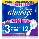 Always Menstrual Pads Always Platinum Night - 12 PCS