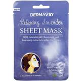 Derma V10 Facial Skincare Derma V10 Relaxing Lavender Sheet Mask