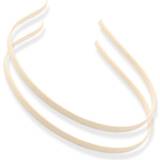 Blonde Hair Accessories Accessories 2X Thin Satin Covered Metal Headbands Hair Bands Alice Bands Ribbon Wrapped