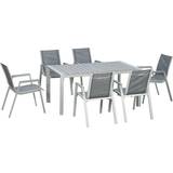 OutSunny Patio Dining Sets OutSunny 7 Pieces Garden Patio Dining Set