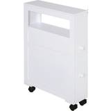 Adjustable Shelves Bathroom Cabinets Homcom 72x16cm Narrow