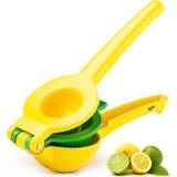 Manual Juicers on sale Zulay Kitchen Hydration Nation 2-in-1 Lemon Squeezer Manual Citrus Juice Press