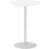 White Small Tables Dynamic 600mm Poseur Small Table