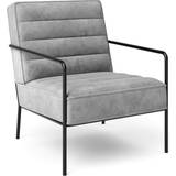 Lounge Chairs Alphason Bookham Velvet Lounge Chair