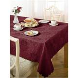 Tablecloths on sale Emma Barclay Damask Rose Tablecloth Green, Beige, Pink