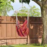 Red Outdoor Hanging Chairs OutSunny Garden Hammock