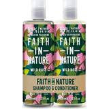 Hair Products Faith in Nature Wild Rose Balancing Shampoo & Conditioner