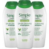 Simple Kind To Hair Gentle Gentle Cleansing Shampoo With Vitamin B5, Chamomile Oil