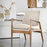 Natural Armchairs Gallery Direct Interiors Carra Armchair