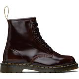 Red Lace Boots Dr. Martens 1460 Vegan - Cherry