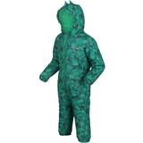 Camouflage Children's Clothing Regatta Kids Water-repellent Penrose Puddle Suit Jelly Bean Camo, 48-60