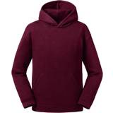 Red Hoodies Children's Clothing Russell Authentic Hooded Sweatshirt