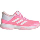 Adidas Racket Sport Shoes adidas Kid's Adizero Club Tennis Shoes - Beam Pink/Cloud White/Clear Pink