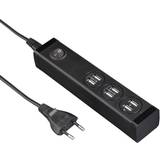 Hama Chargers Batteries & Chargers Hama USB-Ladestation 6-fach schwarz