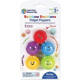 Learning Resources Fidget Toys Learning Resources Rainbow Emotion Fidget Poppers, 5/Pack LER5573