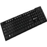 Canyon Wireless multimedia keyboard, black cns-hkbw2-uk