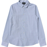 Stripes T-shirts Children's Clothing Emporio Armani Kid's Shirt - Gnawed Blue