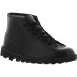 grafters Mens Womens B430A Monkey Boots Black