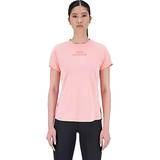 New Balance T shirt Printed Impact Run Short Sleeve women