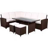 Royalcraft Garden & Outdoor Furniture Royalcraft Berlin Patio Dining Set, 1 Table incl. 2 Sofas